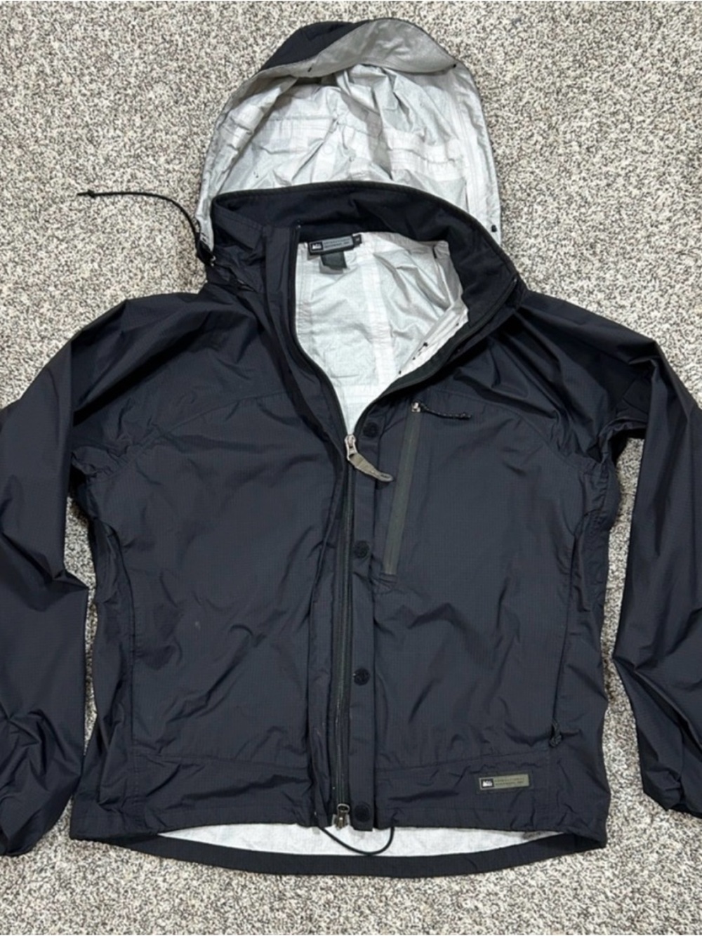 REI Hooded Black Women's Jacket